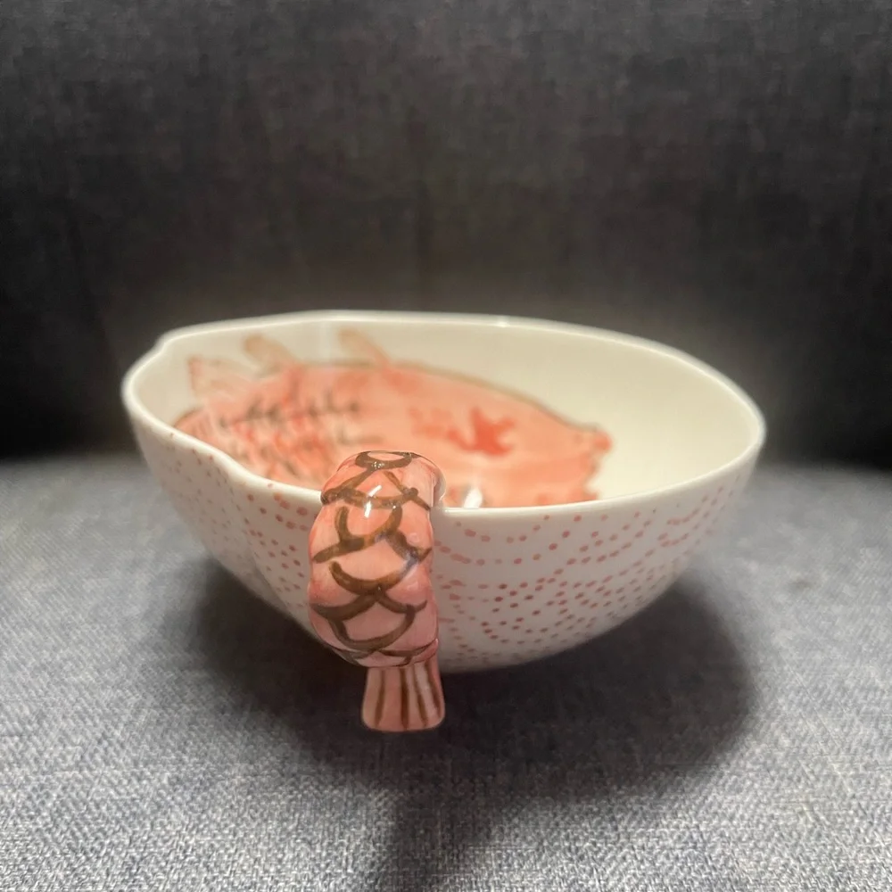 Anthropologie Fish Mug with Tail Handle